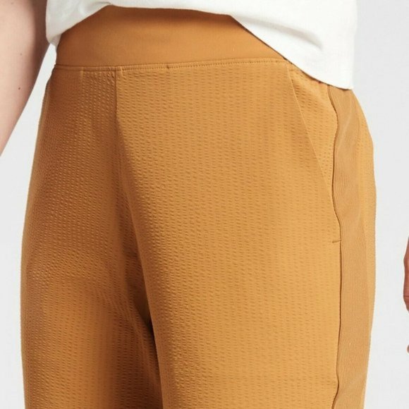 Athleta Textured Brooklyn Joggers size 0 Black - Picture 8 of 9